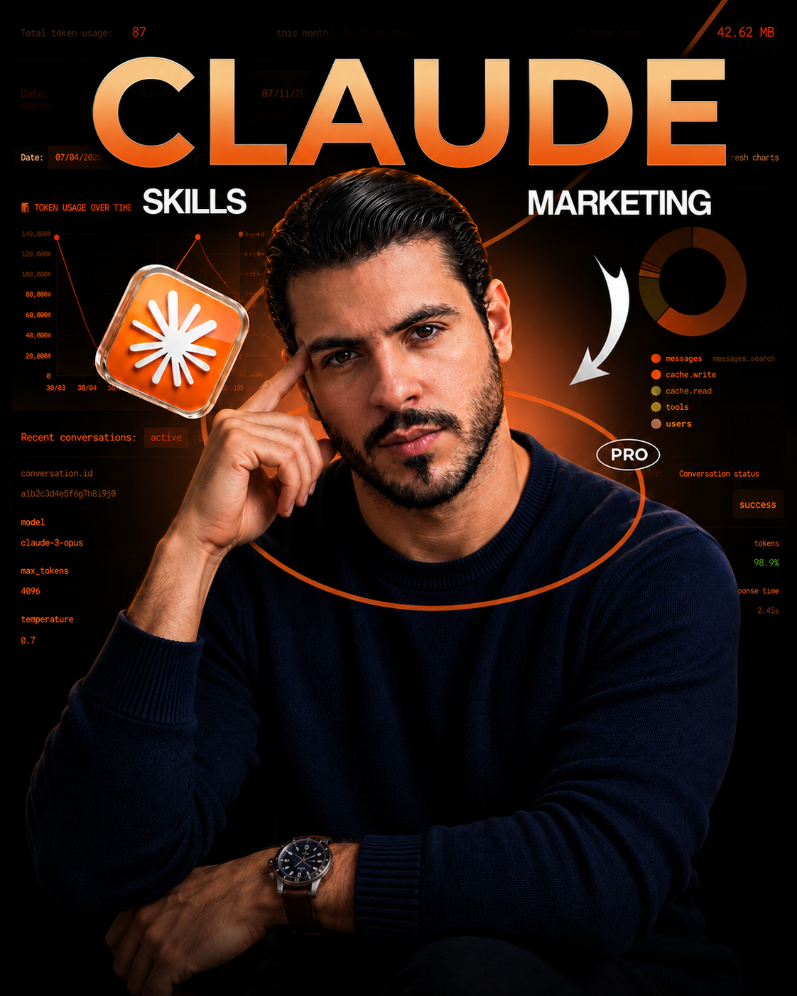 Sistema Operacional de Marketing — transformando o Claude em um departamento completo